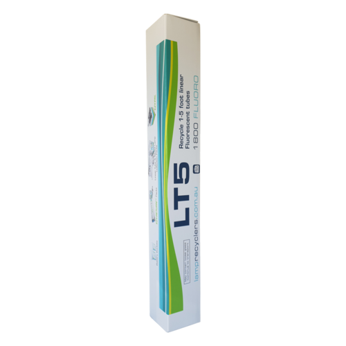 Collect Fluorescent Tube 1-5 foot Recycling Pack  LT5  1500mm